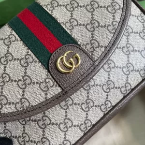 Gucci Ophidia Small Shoulder Bag In Beige - GH001