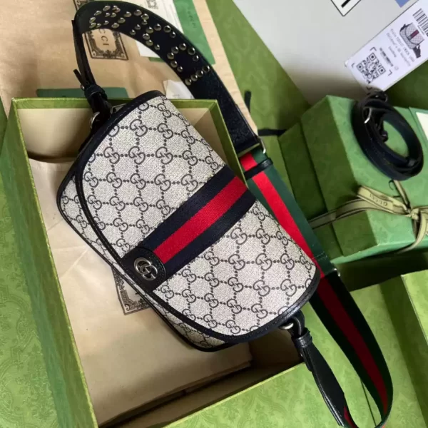 Gucci Ophidia Small Shoulder Bag In Blue - GH007