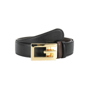 GG Reversible Belt With Square G Buckle - G18
