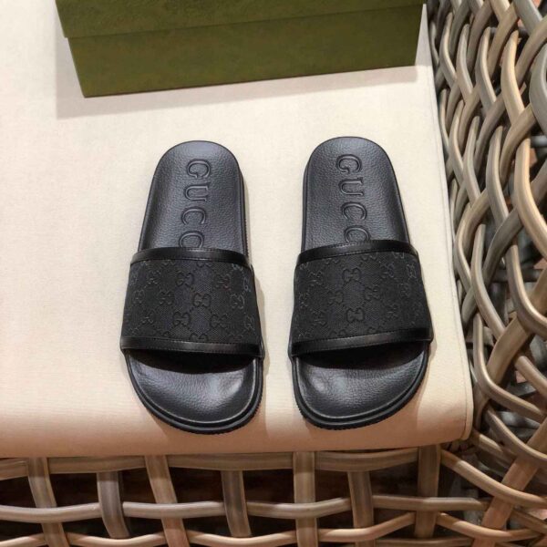 Men's Web Rubber Slide Sandal