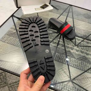 Men's Web Rubber Slide Sandal