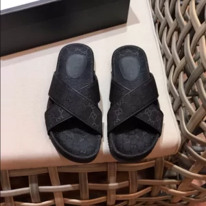 Gucci GG Criss Cross Slide Sandal