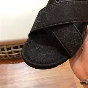 Gucci GG Criss Cross Slide Sandal