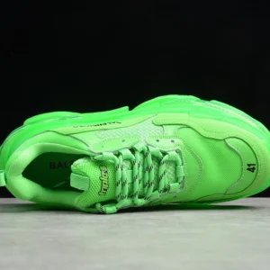 Balenciaga Triple S Clear Sole in Green - RBS35