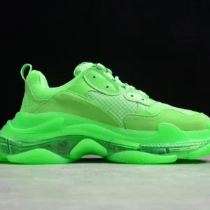 Balenciaga Triple S Clear Sole in Green - RBS35