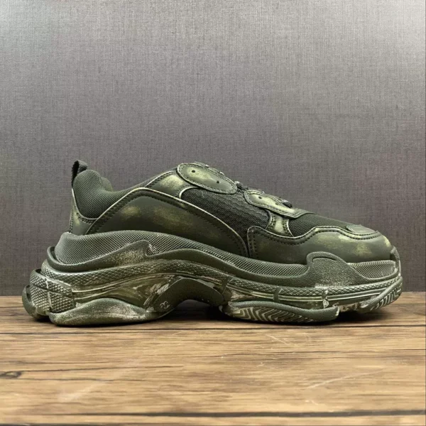 Balenciaga Triple S Sneakers Faded Green - RBS34