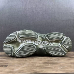 Balenciaga Triple S Sneakers Faded Green - RBS34