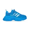 Balenciaga x Adidas Triple S Low-Top Sneakers in Blue - RBS37