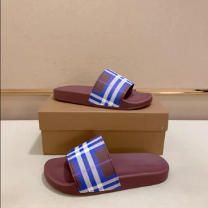 Burberry Check Slides - SB04