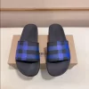 Burberry Check Slides - SB12