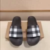 Burberry Check Slides - SB15