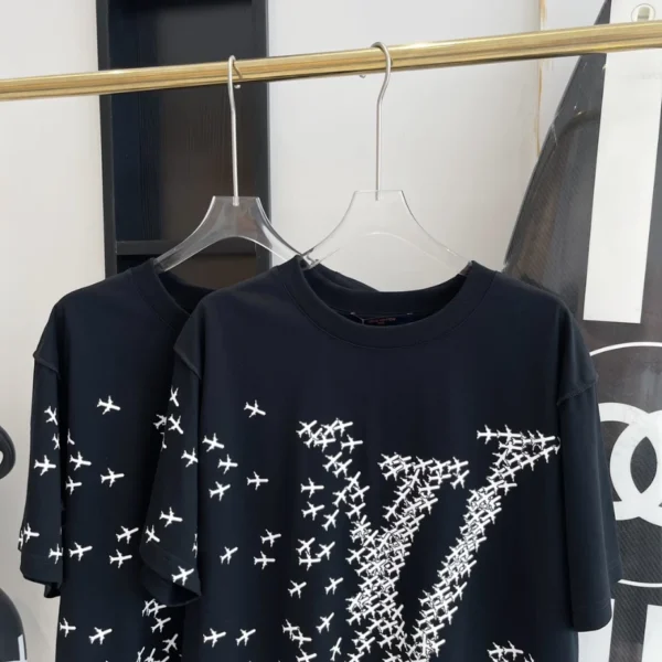 LV Airplane printed T-shirt - LRT27