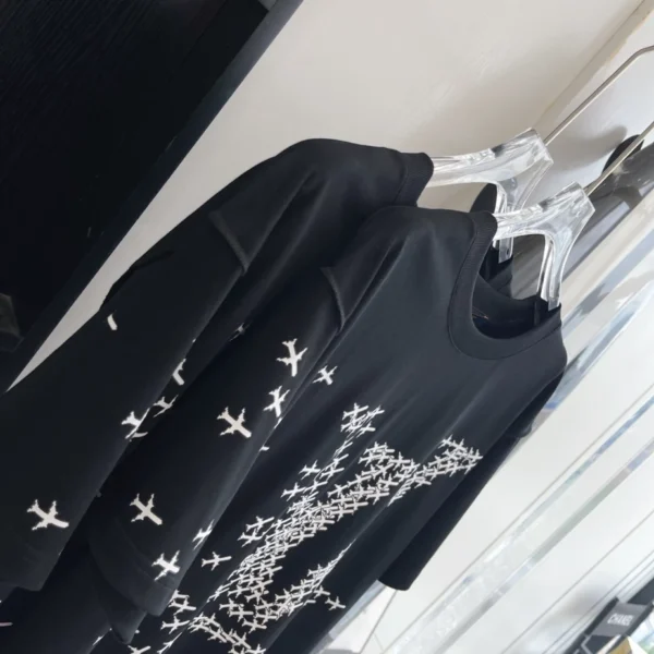 LV Airplane printed T-shirt - LRT27