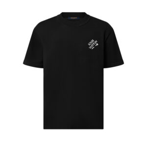 LV Embroidered Signature Short-Sleeved Cotton Crewneck - LRT21