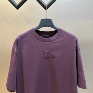 Louis Vuitton Embossed LV Cotton T-Shirt - LRT09