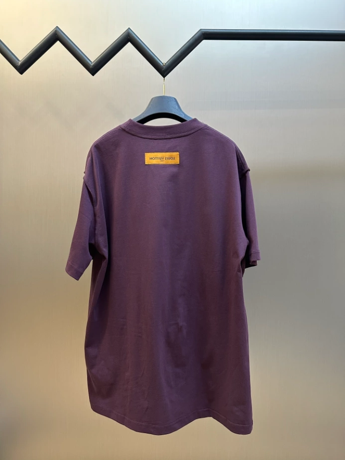 Louis Vuitton Embossed LV Cotton T-Shirt - LRT09