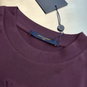 Louis Vuitton Embossed LV Cotton T-Shirt - LRT09