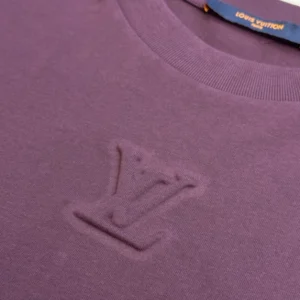 Louis Vuitton Embossed LV Cotton T-Shirt - LRT09