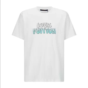 Louis Vuitton Embroidered Beads Cotton T-Shirt - LRT18