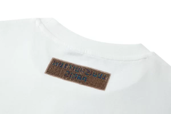 Louis Vuitton Embroidered Beads Cotton T-Shirt - LRT18