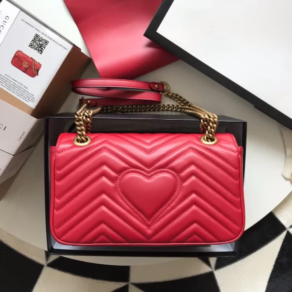 Gucci Marmont Small Matelassé Shoulder Bag - GH043