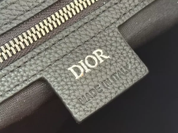 Dior 8 Backpack with Flap Black Dior Oblique Jacquard - RCD13
