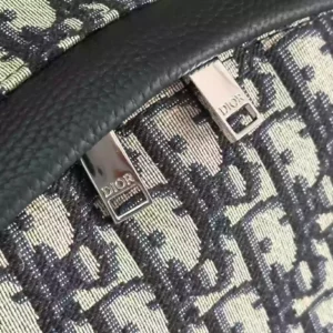 Dior Rider Backpack Beige and Black Dior Oblique Jacquard - RCD14