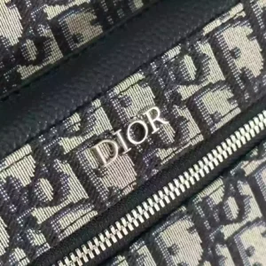 Dior Rider Backpack Beige and Black Dior Oblique Jacquard - RCD14