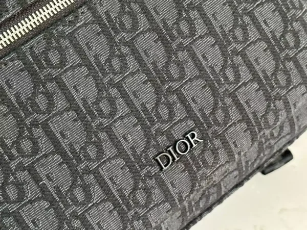 Dior Rider Backpack Black Dior Oblique Jacquard - RCD15