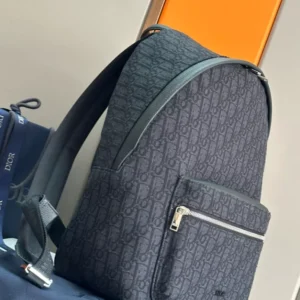 Dior Rider Backpack Black Dior Oblique Jacquard - RCD15
