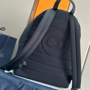 Dior Rider Backpack Black Dior Oblique Jacquard - RCD15