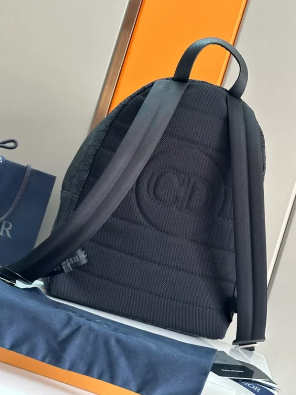Dior Rider Backpack Black Dior Oblique Jacquard - RCD15