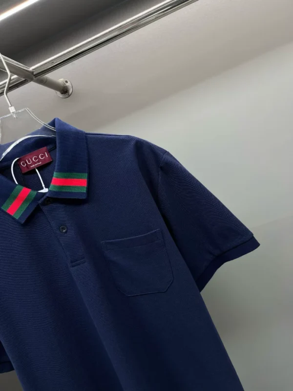 Gucci Cotton Polo Shirt With Web - GRT21