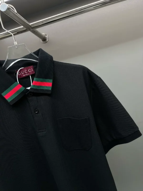 Gucci Cotton Polo Shirt With Web - GRT23