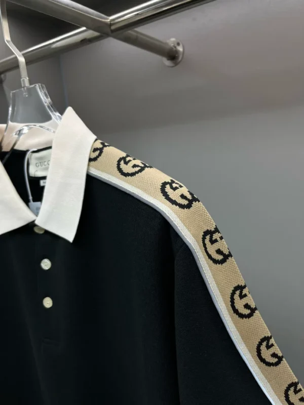 Gucci Interlocking G Stripe Polo Shirt - GRT13