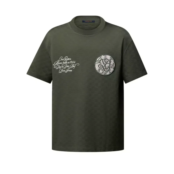 Louis Vuitton Damier Pique T-Shirt- LRT49