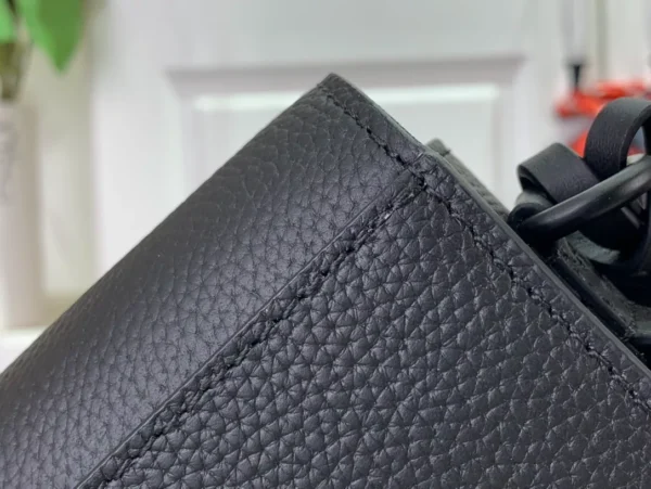 LV Fastline Wearable Wallet Cowhide Leather in Black - RBV32