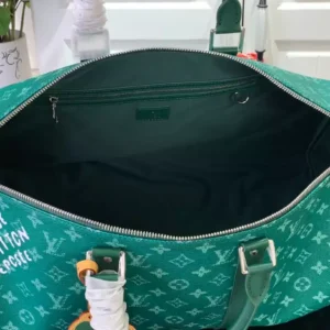 LV Keepall Bandoulière 50 Bag in Green - RBV68