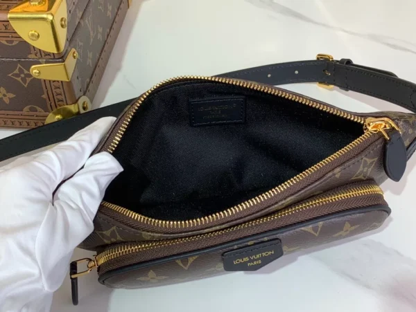 LV Keepit Bumbag Brown Monogram Canvas - RBV47
