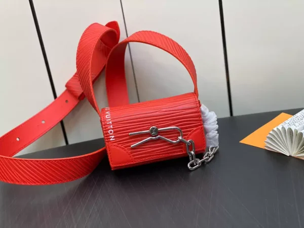 LV Micro Steamer Bag Red - RBV45