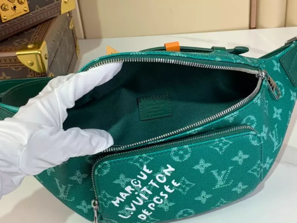LV Rush Bag Green Monogram Eclipse - RBV53