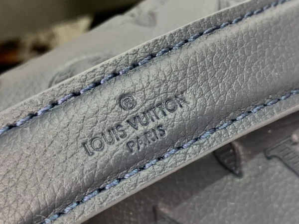 LV Rush Bumbag Navy Blue Monogram Shadow - RBV44