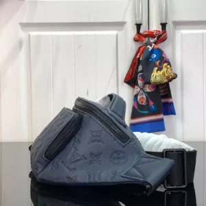LV Rush Bumbag Navy Blue Monogram Shadow - RBV44