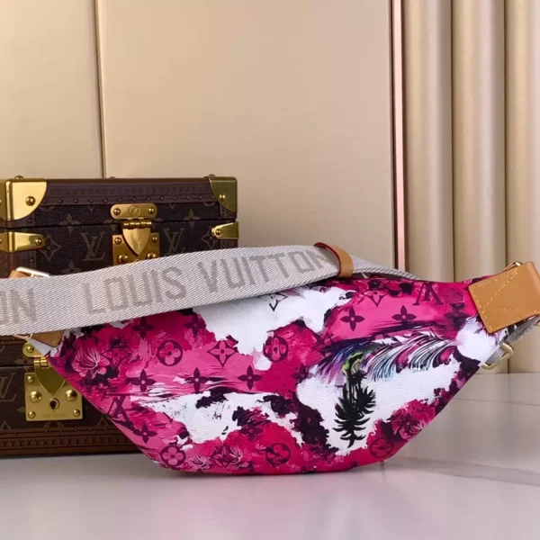 LV Rush Bumbag Pink Monogram Surfin’ Canvas - RBV54