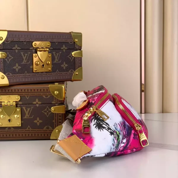 LV Rush Bumbag Pink Monogram Surfin’ Canvas - RBV54