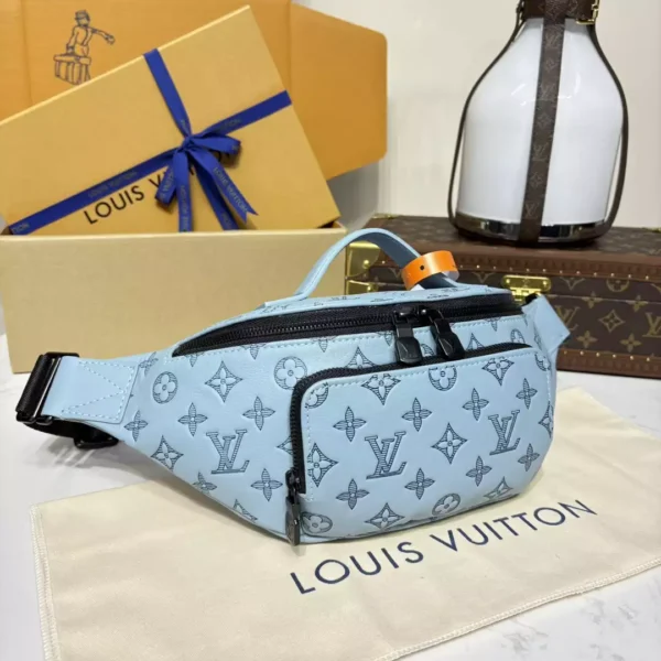LV Rush Bumbag Sky Blue Monogram Canvas - RBV50