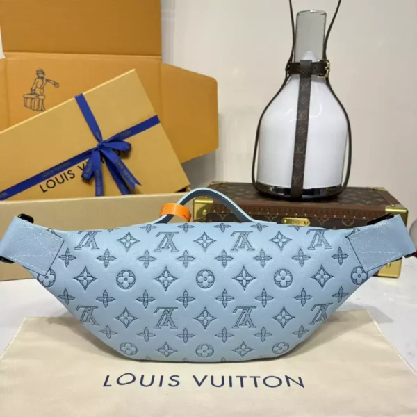 LV Rush Bumbag Sky Blue Monogram Canvas - RBV50