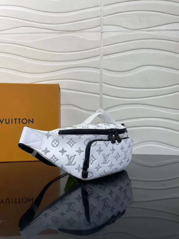 LV Rush Bumbag White Monogram Shadow - RBV22