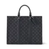 LV Sac Plat 24h Black Monogram Eclipse Canvas - RBV29