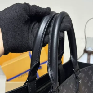 LV Sac Plat 24h Black Monogram Eclipse Canvas - RBV29